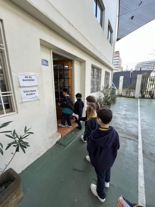 Actividad de transición de Kínder a 1º Básico