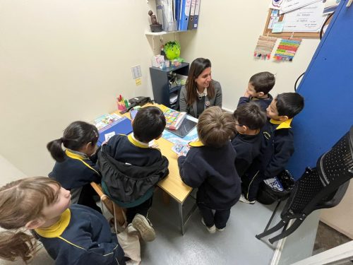 Actividad de transición de Kínder a 1º Básico