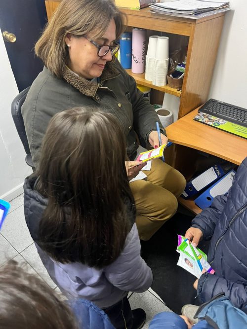 Actividad de transición de Kínder a 1º Básico
