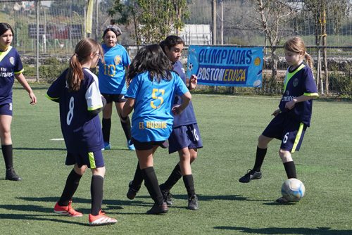 Futbolito Mini Damas – Olimpiadas BostonEduca 2025