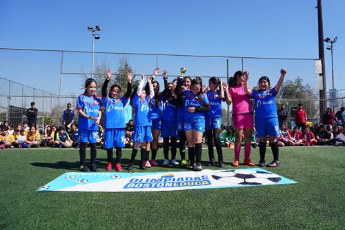 Futbolito Mini Damas – Olimpiadas BostonEduca 2025