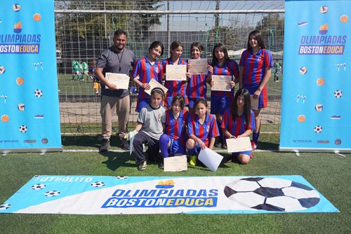 Futbolito Mini Damas – Olimpiadas BostonEduca 2025