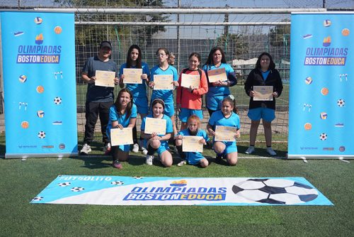 Jornada destacada de Futbolito Mini Damas en las Olimpiadas BostonEduca 2025