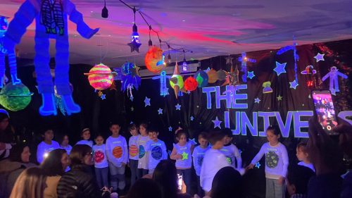 Pre Kínder y Kínder viajaron por el universo con imaginación y alegría