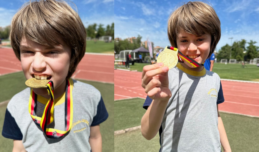 Estudiante CICV destaca en Campeonato de Atletismo de Club Manquehue