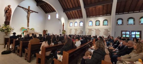 Misa de despedida a los alumnos de IV Medio