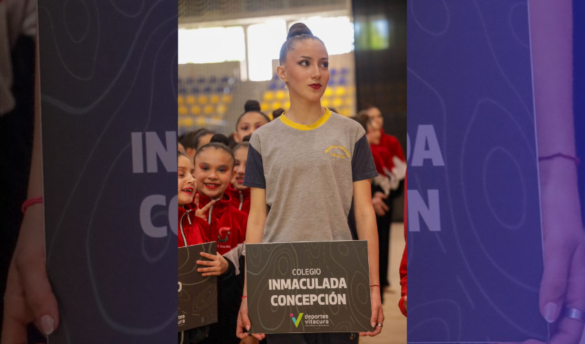 Gimnasia Rítmica: Estudiante CICV obtiene el 2° lugar en las Olimpiadas Deportivas de Vitacura