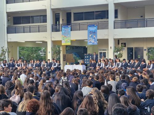 Vivimos la bendición de corbatines junto a IV Medio
