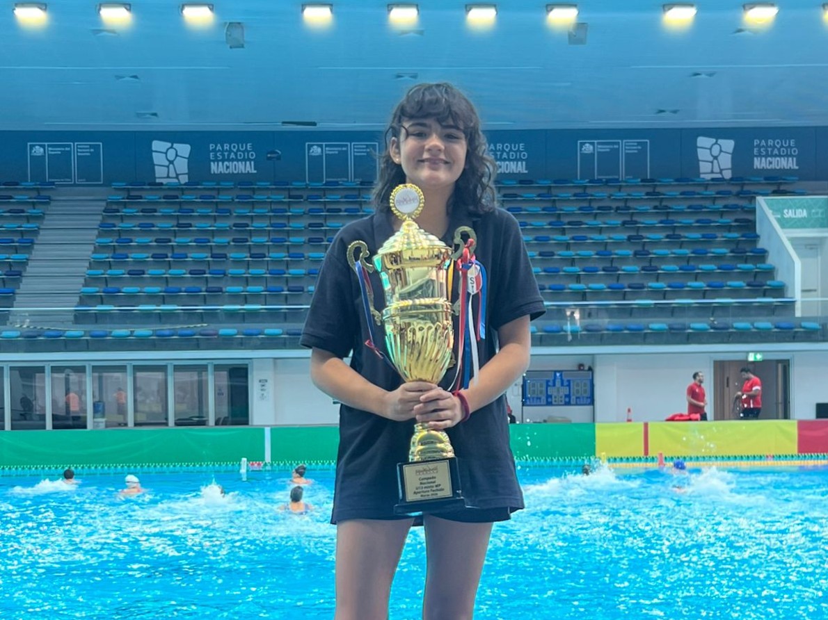 Estudiante CICV se consagra campeona nacional de Waterpolo Sub 13