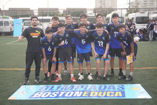 Nuestra selección de Futbolito Intermedia Varones dio el puntapié inicial a las Olimpiadas BostonEduca
