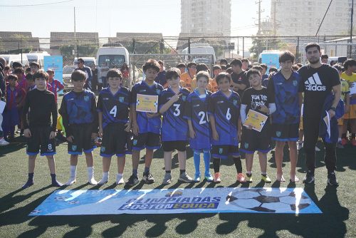 Más de un centenar de estudiantes participaron en el Futbolito Mini Varones de las Olimpiadas BostonEduca