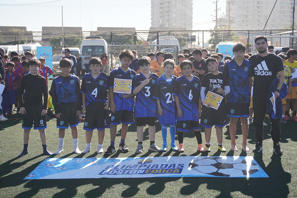 Más de un centenar de estudiantes participaron en el Futbolito Mini Varones de las Olimpiadas BostonEduca