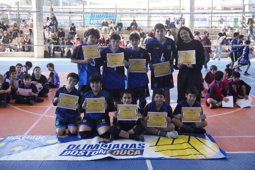 CICV obtiene tercer lugar en el Vóleibol Mini Varones de las Olimpiadas BostonEduca