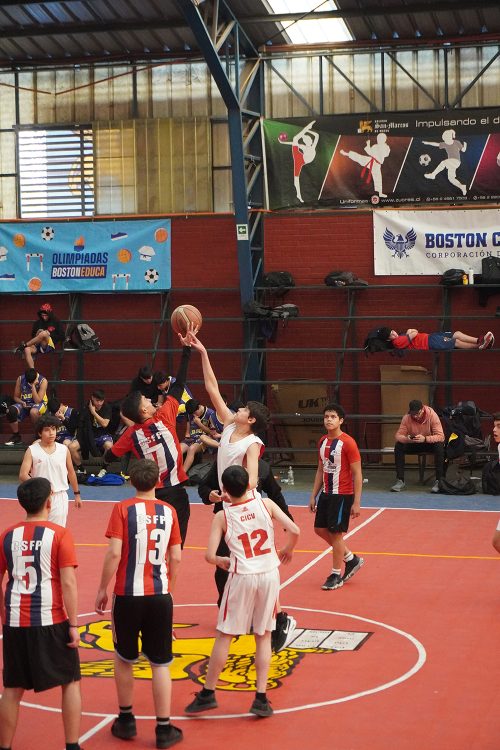 Básquetbol Intermedia Varones – Olimpiadas BostonEduca 2026