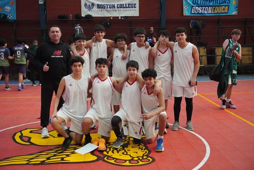 Nuestros estudiantes compitieron en el Básquetbol Intermedia Varones de las Olimpiadas BostonEduca
