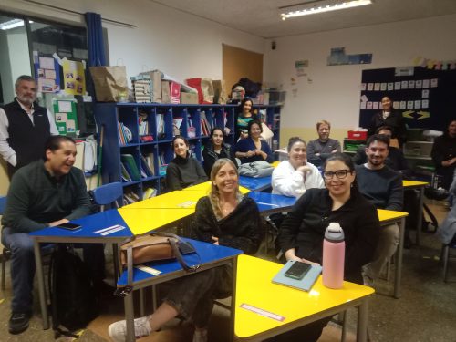 Familias de Cuartos Básicos celebran el camino de fe hacia la Primera Comunión