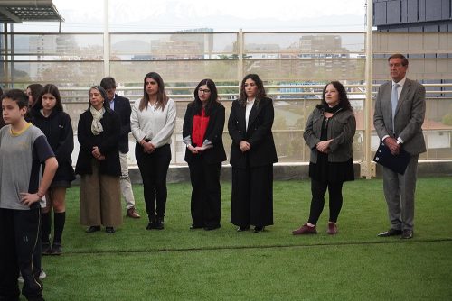 Nuestra comunidad se reunió para bendecir la nueva terraza del CICV