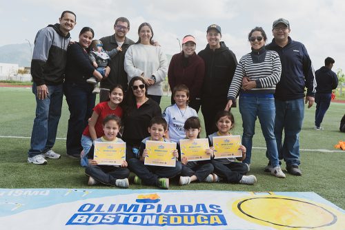 Nuestros/as estudiantes de Pre Escolar vivieron una gran jornada de Atletismo en las Olimpiadas BostonEduca