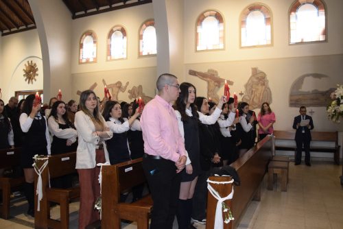 28 estudiantes de nuestro colegio recibieron el sacramento de la Confirmación