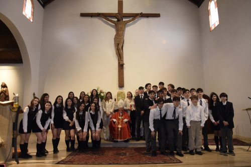 28 estudiantes de nuestro colegio recibieron el sacramento de la Confirmación