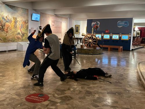 Peregrinación de IV Medios a la Virgen del Carmen en el Templo Votivo de Maipú