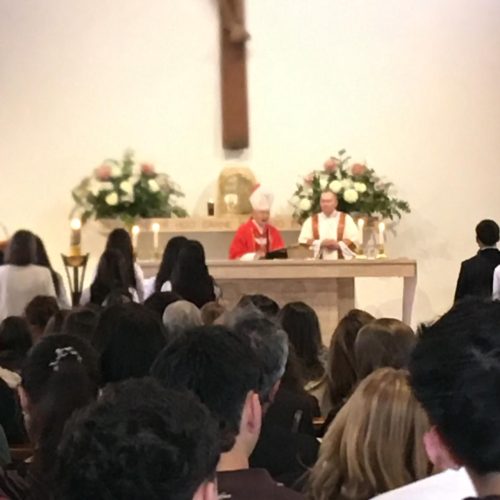 28 estudiantes de nuestro colegio recibieron el sacramento de la Confirmación